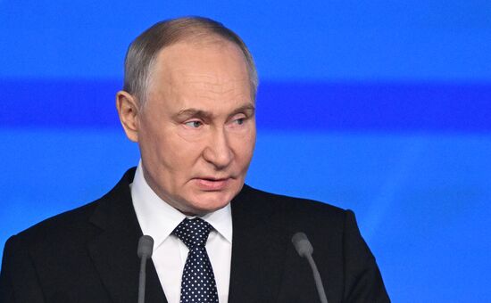 Russia Putin UR Party Congress