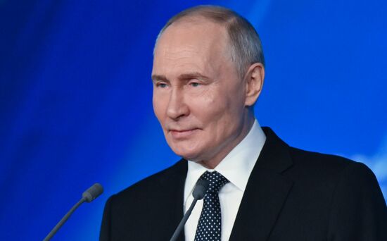 Russia Putin UR Party Congress