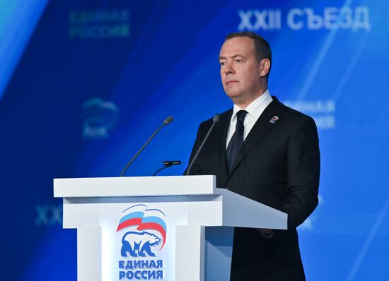 Russia Putin UR Party Congress