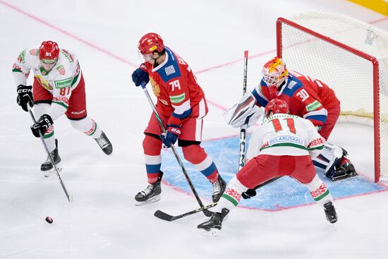 Russia Ice Hockey Channel One Cup Russia - Belarus