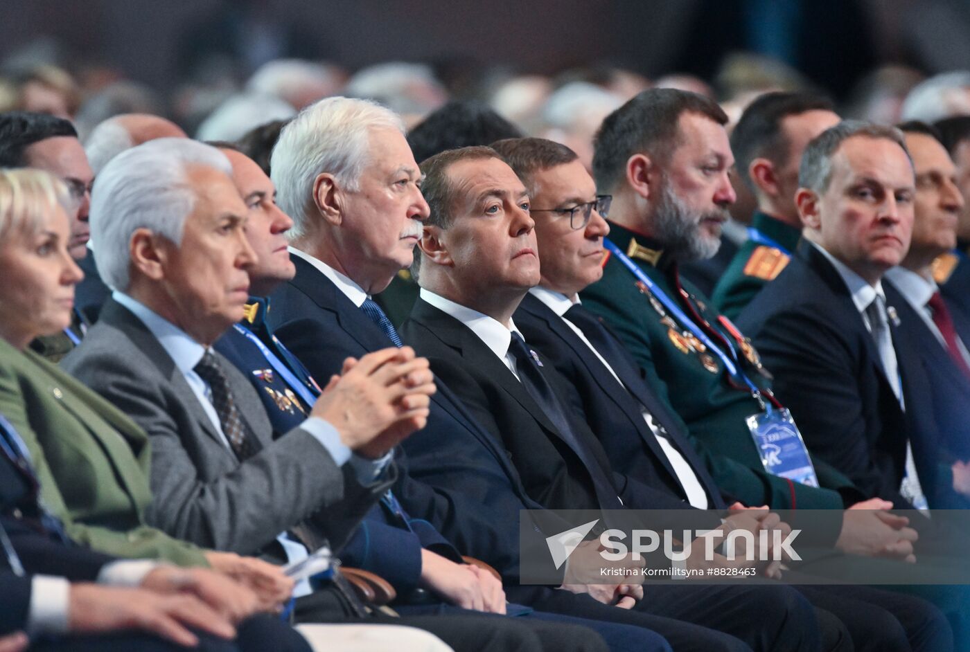 Russia Putin UR Party Congress
