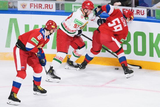 Russia Ice Hockey Channel One Cup Russia - Belarus