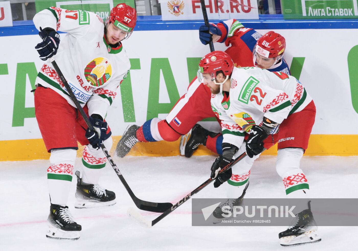 Russia Ice Hockey Channel One Cup Russia - Belarus