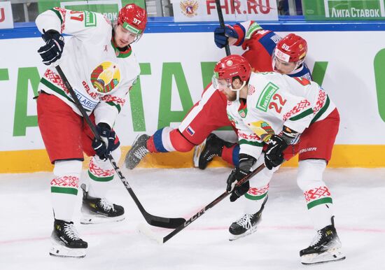 Russia Ice Hockey Channel One Cup Russia - Belarus