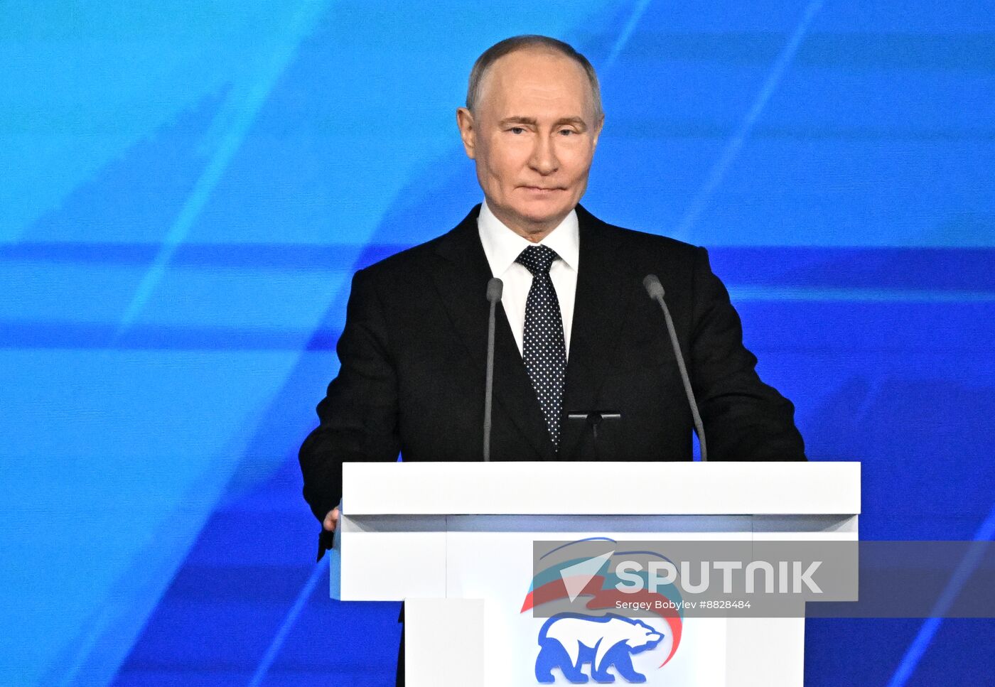 Russia Putin UR Party Congress