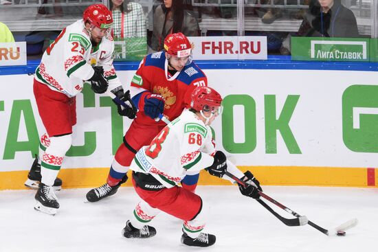 Russia Ice Hockey Channel One Cup Russia - Belarus