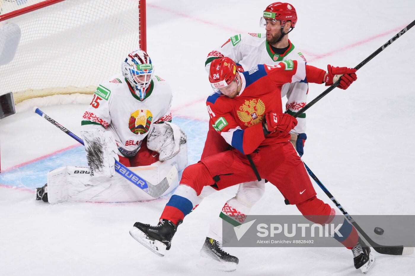 Russia Ice Hockey Channel One Cup Russia - Belarus