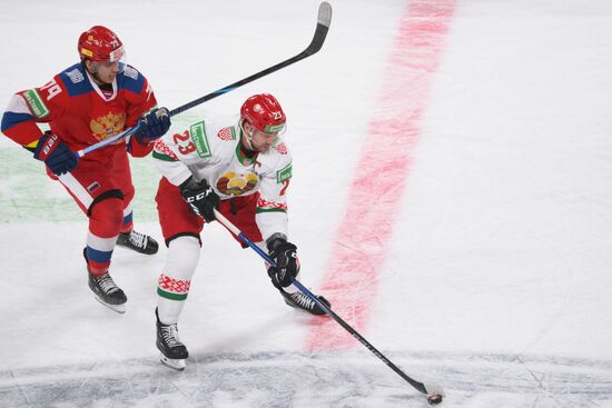 Russia Ice Hockey Channel One Cup Russia - Belarus