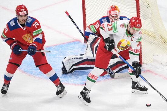 Russia Ice Hockey Channel One Cup Russia - Belarus