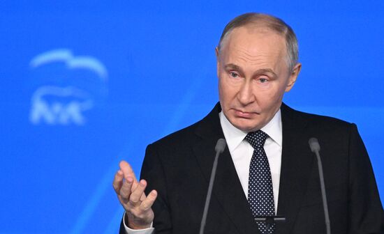 Russia Putin UR Party Congress