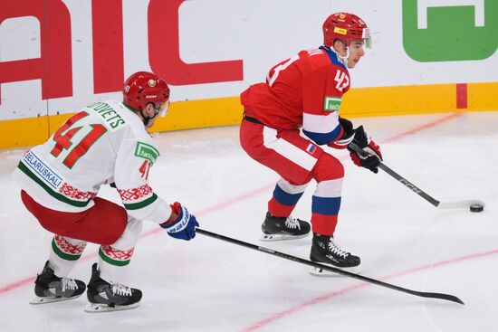 Russia Ice Hockey Channel One Cup Russia - Belarus