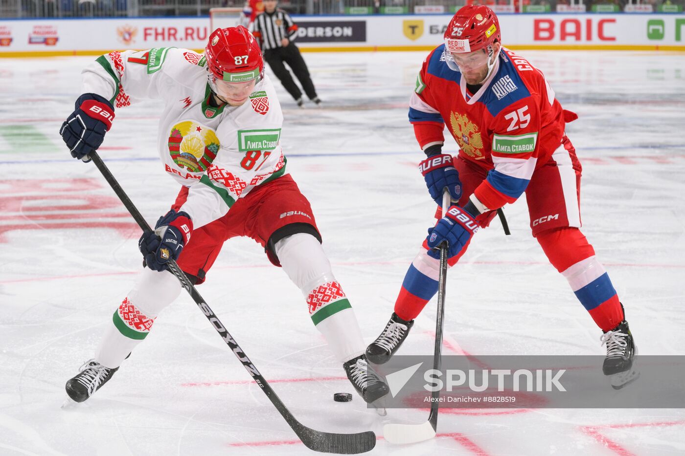 Russia Ice Hockey Channel One Cup Russia - Belarus