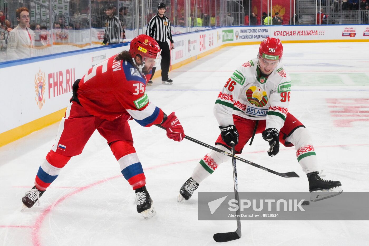 Russia Ice Hockey Channel One Cup Russia - Belarus