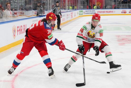 Russia Ice Hockey Channel One Cup Russia - Belarus