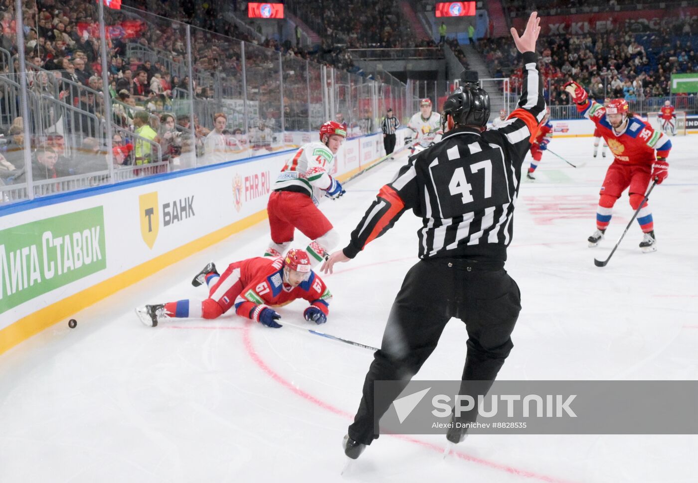 Russia Ice Hockey Channel One Cup Russia - Belarus