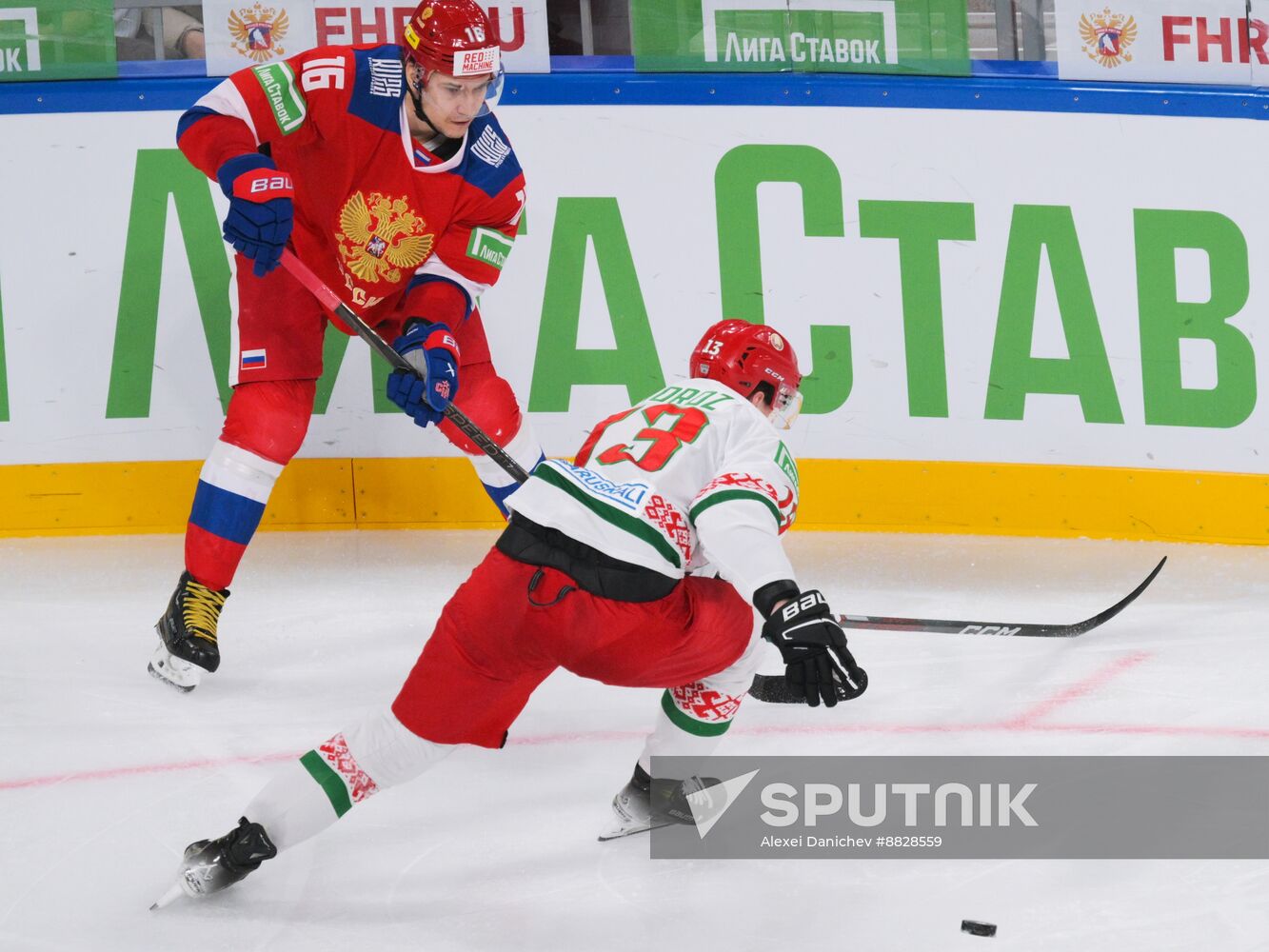 Russia Ice Hockey Channel One Cup Russia - Belarus