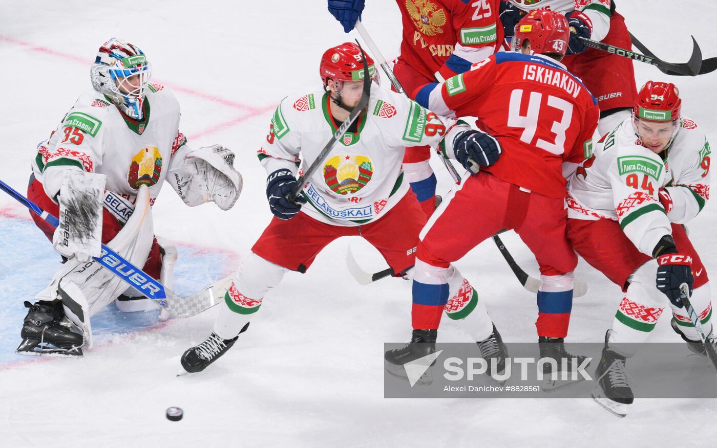 Russia Ice Hockey Channel One Cup Russia - Belarus