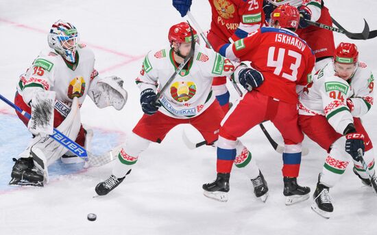 Russia Ice Hockey Channel One Cup Russia - Belarus