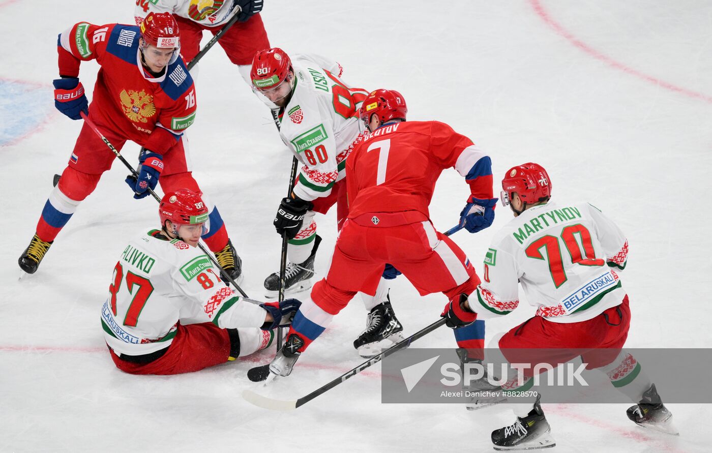 Russia Ice Hockey Channel One Cup Russia - Belarus