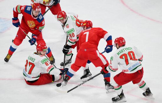 Russia Ice Hockey Channel One Cup Russia - Belarus