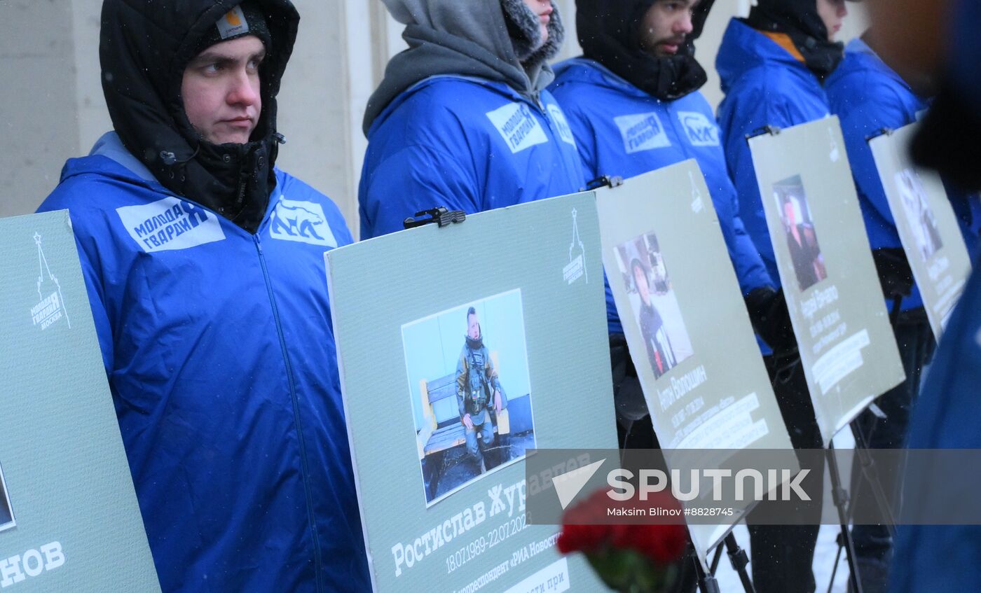 Russia War Correspondents Remembrance Day