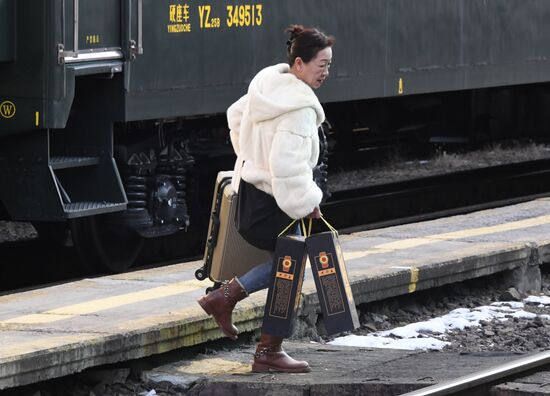 Russia China Rail Traffic