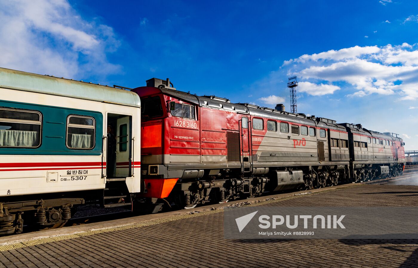 Russia North Korea Rail Traffic