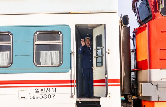 Russia North Korea Rail Traffic