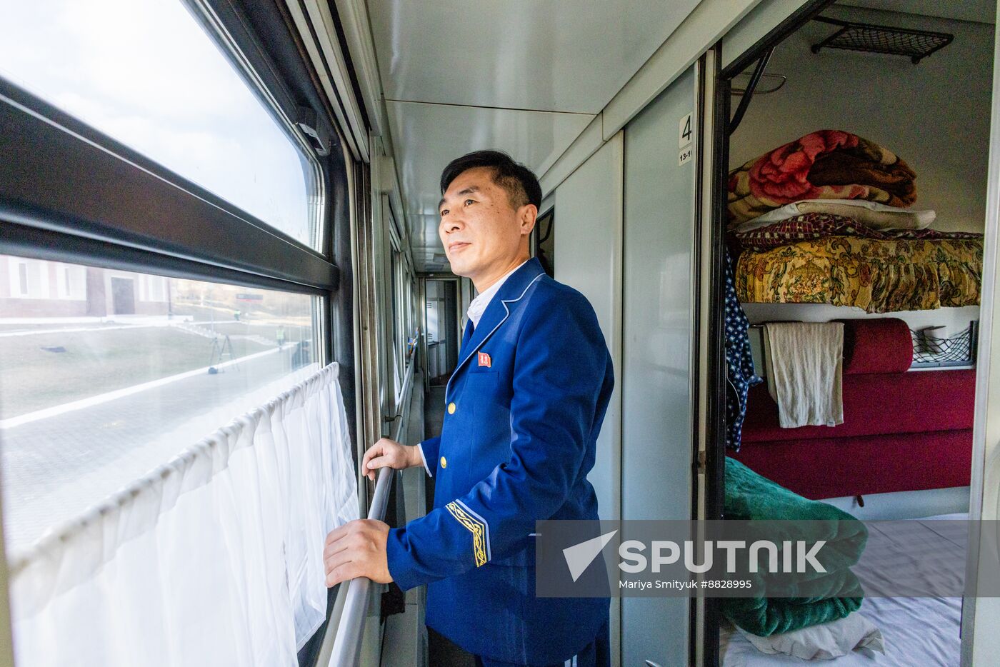 Russia North Korea Rail Traffic