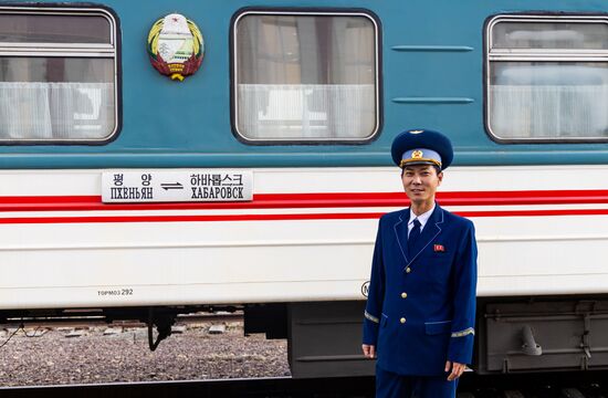 Russia North Korea Rail Traffic