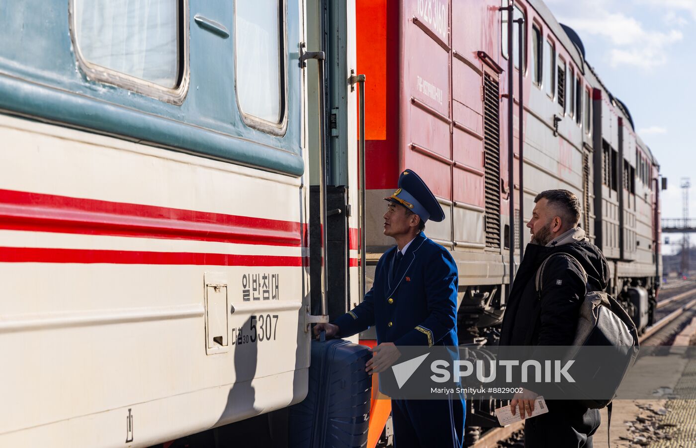 Russia North Korea Rail Traffic