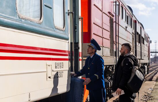 Russia North Korea Rail Traffic