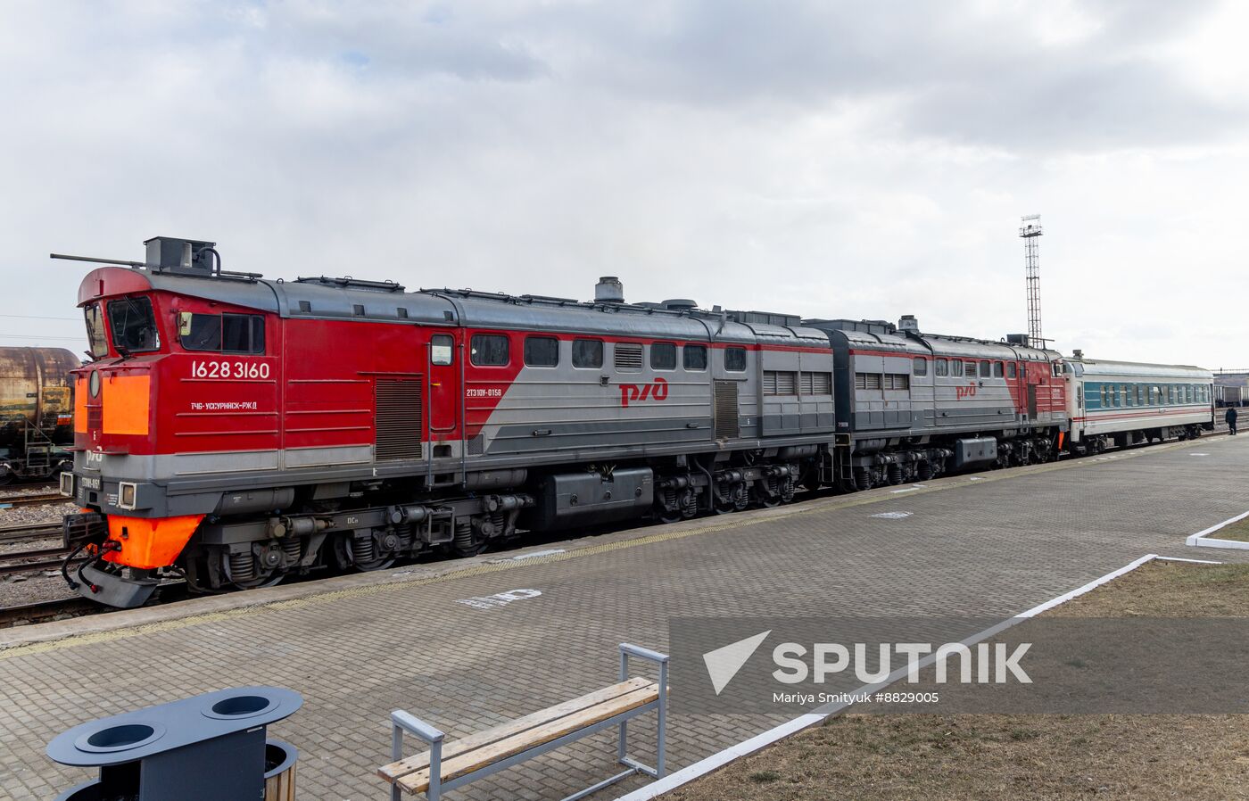 Russia North Korea Rail Traffic