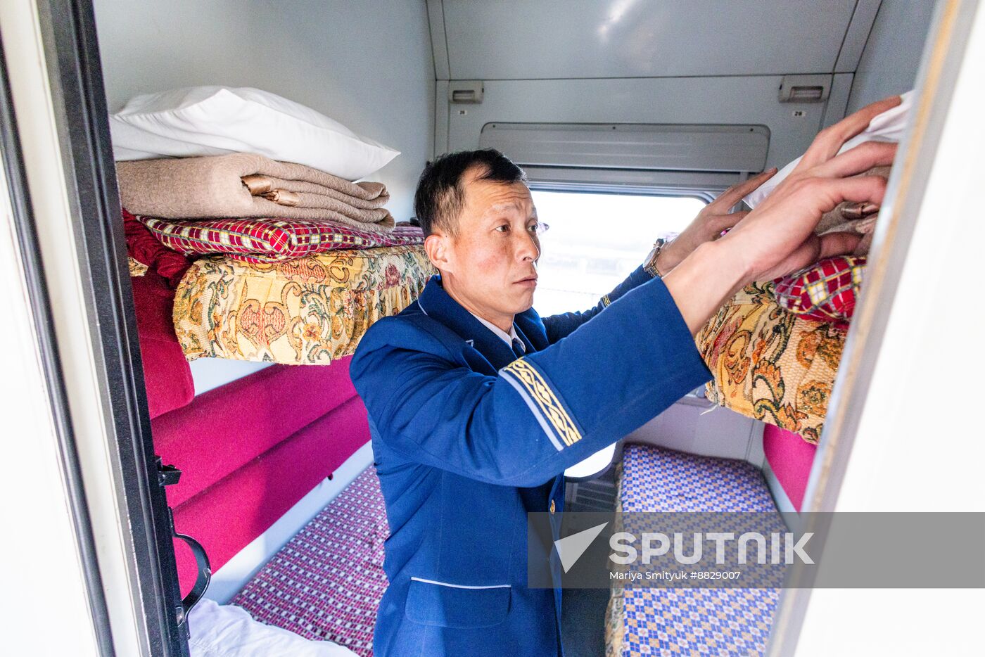 Russia North Korea Rail Traffic