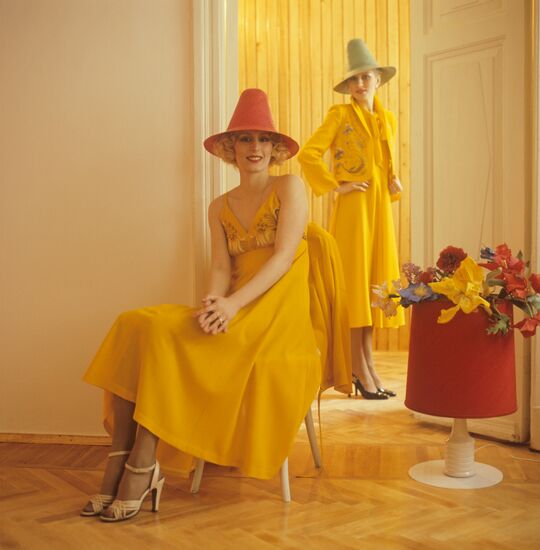 Clothing models from Vyacheslav Zaitsev's collection