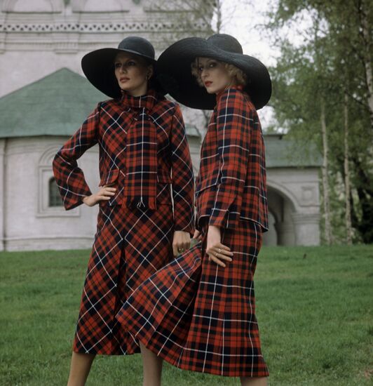 Clothing models from Vyacheslav Zaitsev's collection