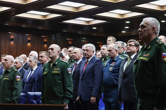 Russia Defence Ministry Board