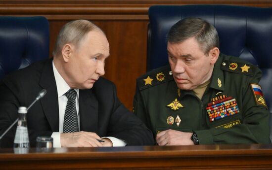 Russia Defence Ministry Board