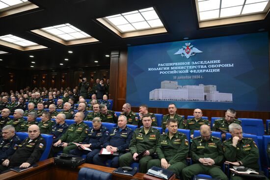 Russia Defence Ministry Board