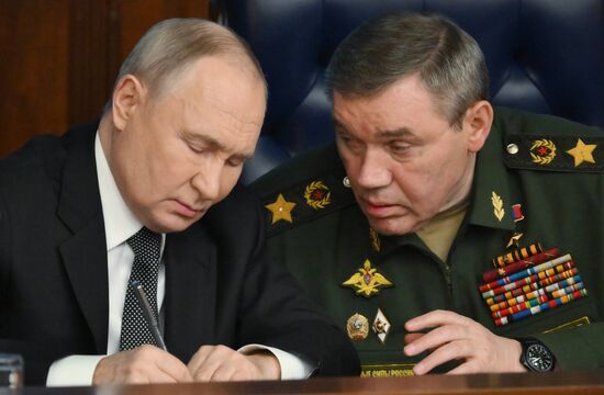 Russia Defence Ministry Board