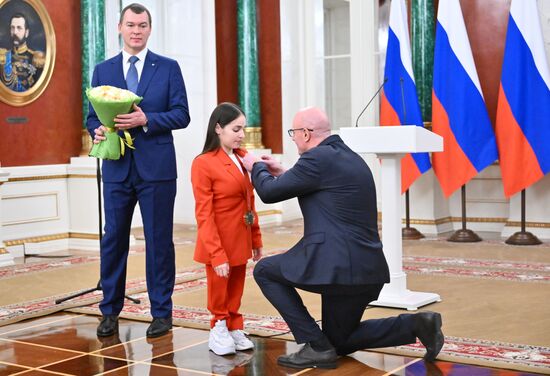 Russia Putin State Awards Presentation