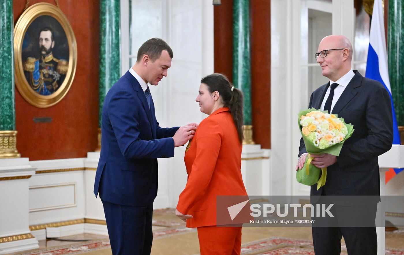 Russia Putin State Awards Presentation