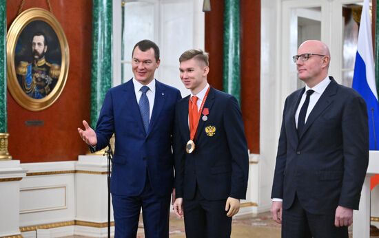 Russia Putin State Awards Presentation