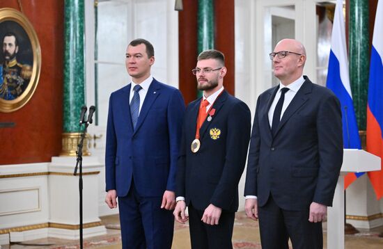 Russia Putin State Awards Presentation