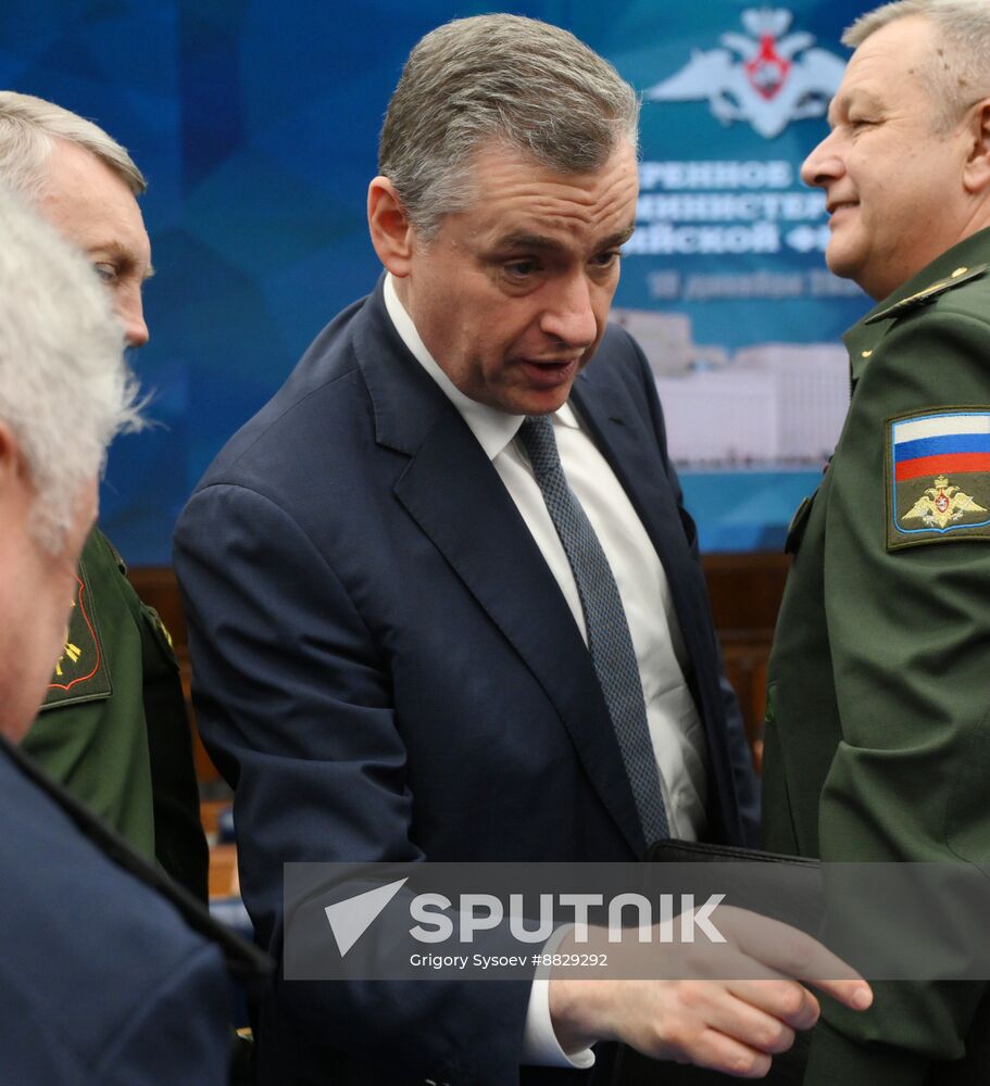 Russia Defence Ministry Board