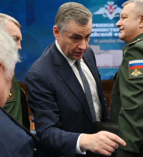 Russia Defence Ministry Board