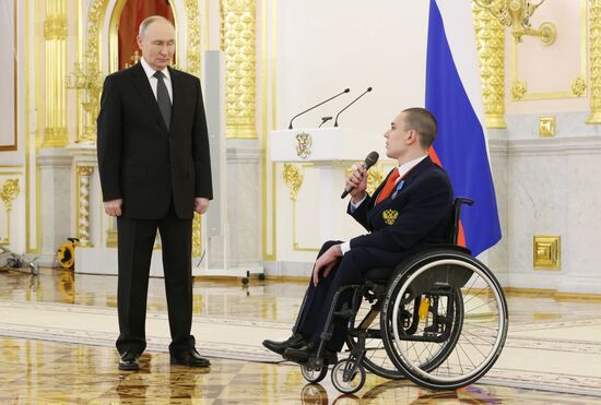 Russia Putin State Awards Presentation