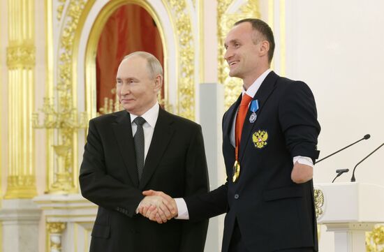 Russia Putin State Awards Presentation