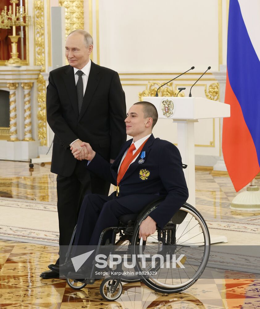 Russia Putin State Awards Presentation