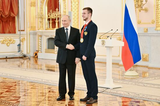 Russia Putin State Awards Presentation